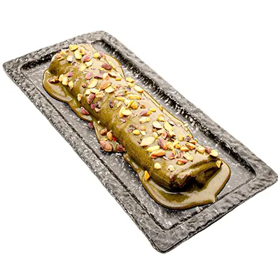 Cream Pistachio Crepe