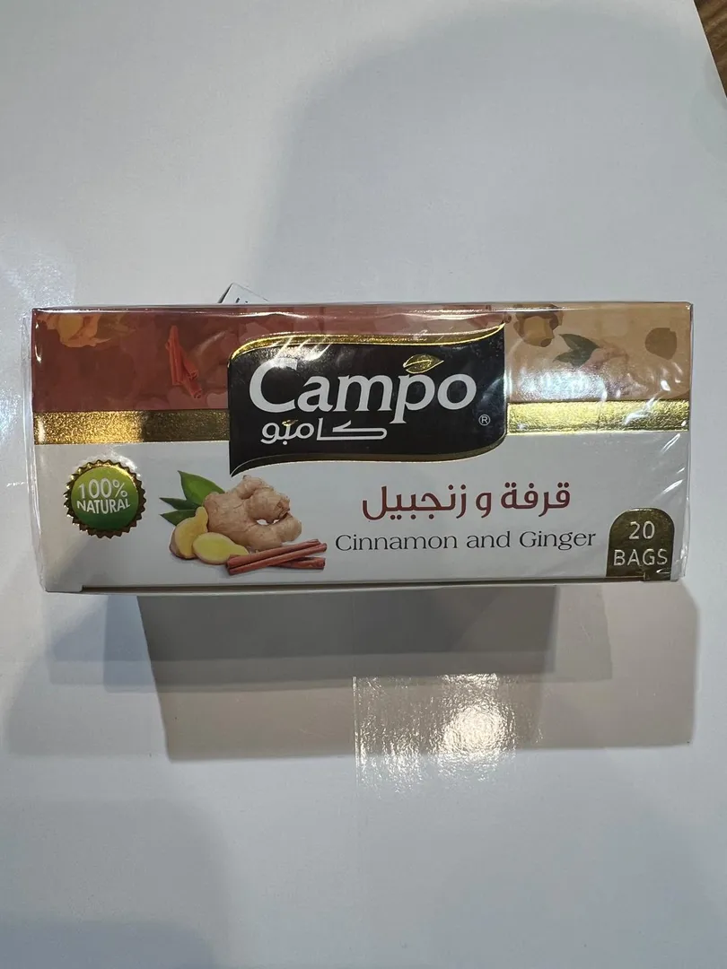 شاي قرفة وزنجبيل