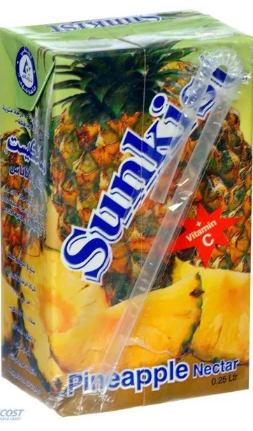 Sunkist Pineapple Vitamin C 250 ML