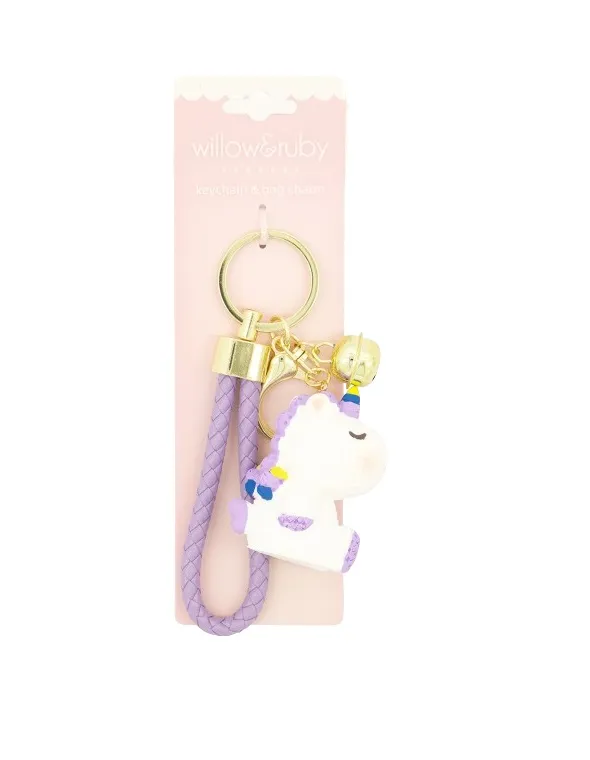 3D Unicorn KeyChain