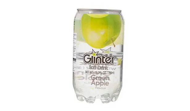 Glinter Green Apple Soft Drink 350 ML