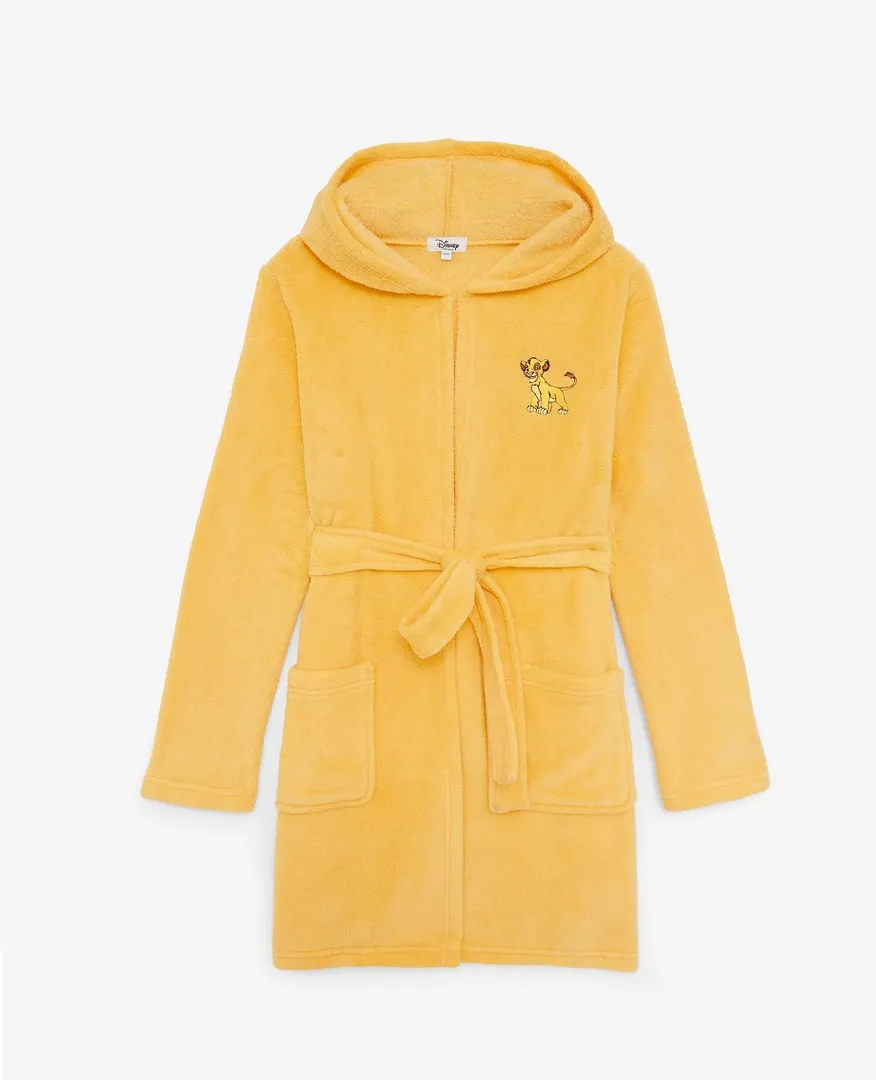 Lion King Belted Soft Robe - Simba