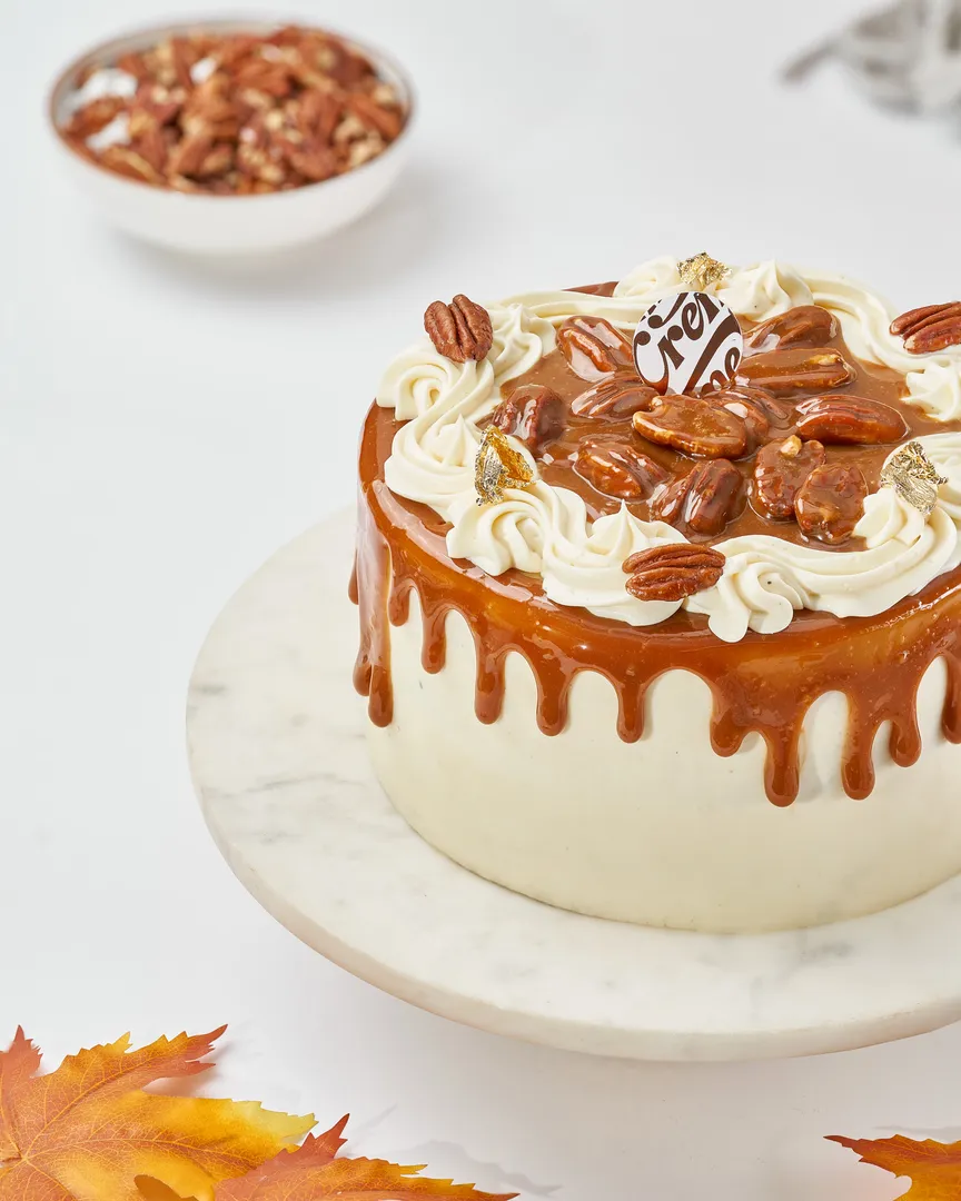 Pecan Volcano Cake
