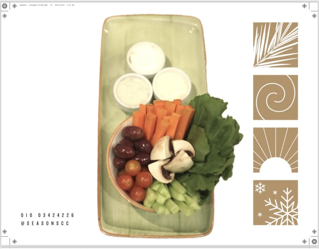 Crudites with Dips