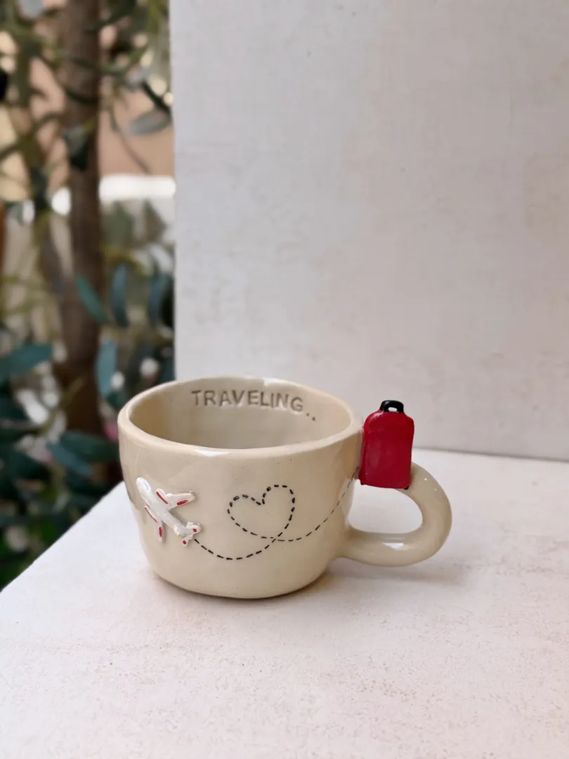 Airplane mug