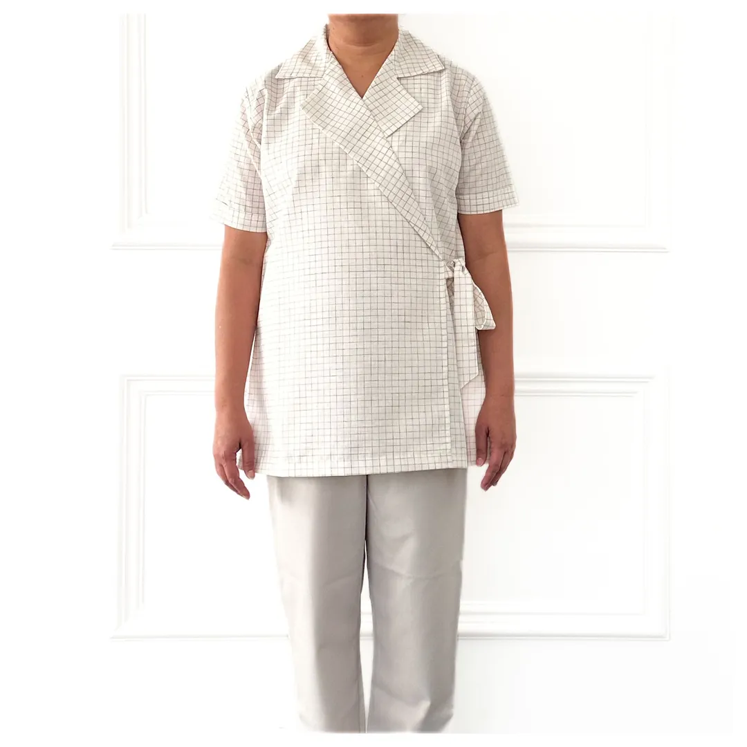 Checkered /ribbon on the side set