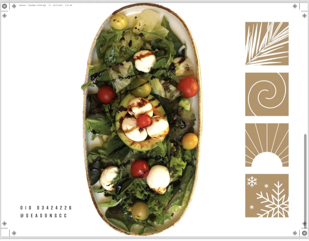 BUFFALO MOZZARELLA AND AVOCADO SALAD