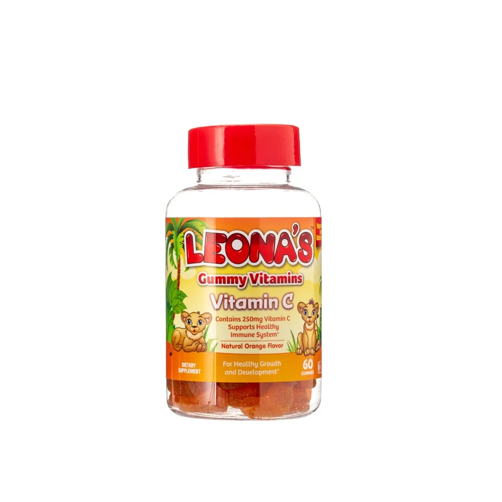 فيتامين سي مضغ 350 ملغ ، 60 قطعة، LEONA"S