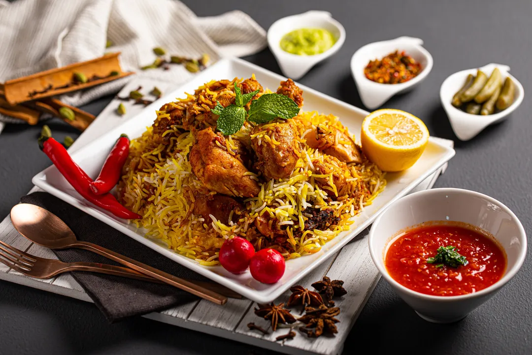 برياني دجاج