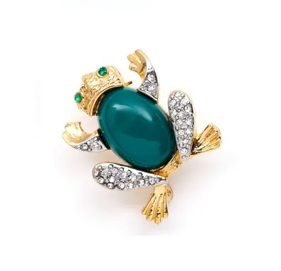 Kenneth Jay Lane - Frog Brooch