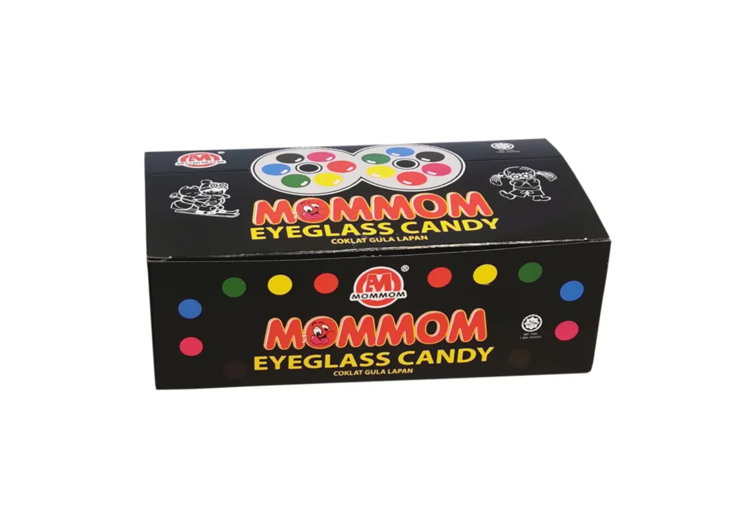MomMom Eyeglass Candy Coated Chocolate Beans 40 Pieces x 7g