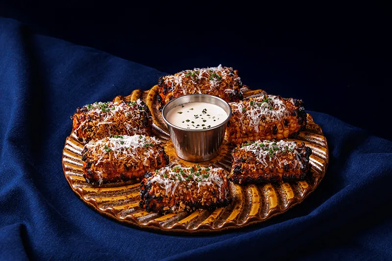 Grilled Corn Ribs