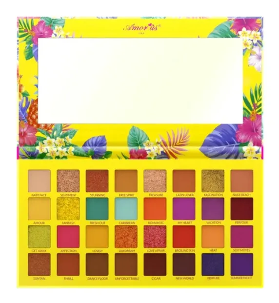 Amor US Havana Blast pressed pigments palette