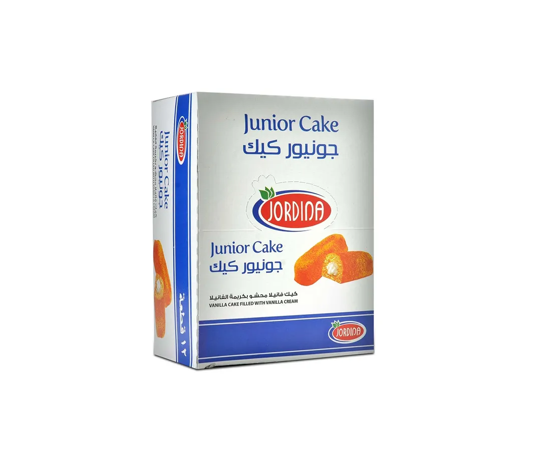 Jordina Cake with Vanilla Cream 12 Pieces x 45g
