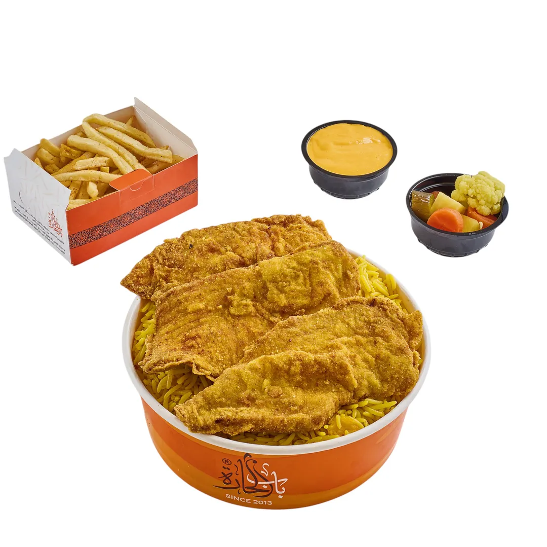 Chicken escalope meal