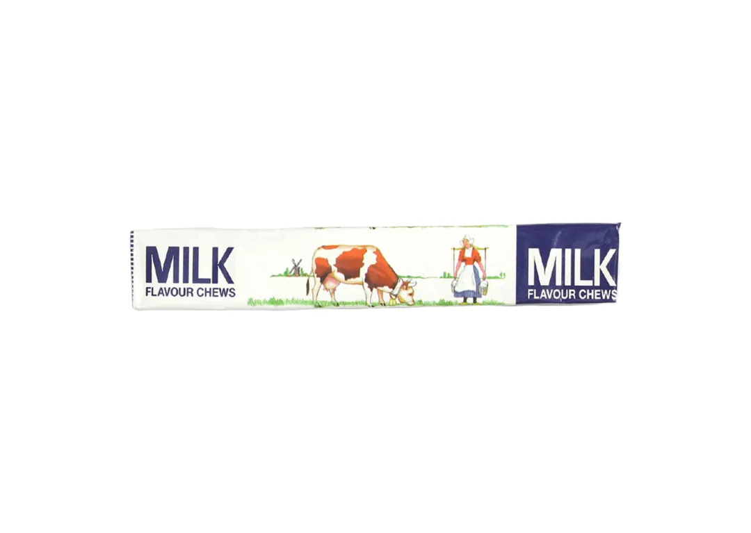 Milk Flavor Soft Toffee Chews 41g X 4 Pieces
