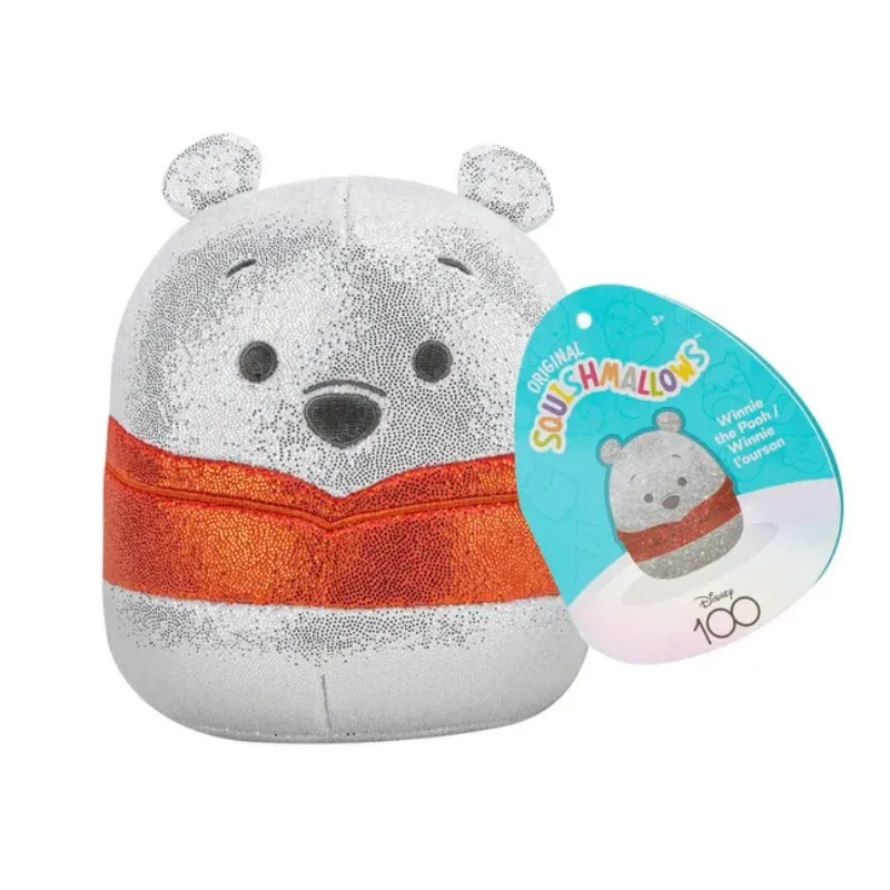 Squishmallows Disney Winnie The Pooh Little Plush Toy - Disney 100 Anniversary