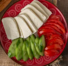 Salad slices