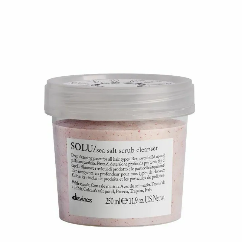 Davines Solu Sea Salt Scrub Cleanser