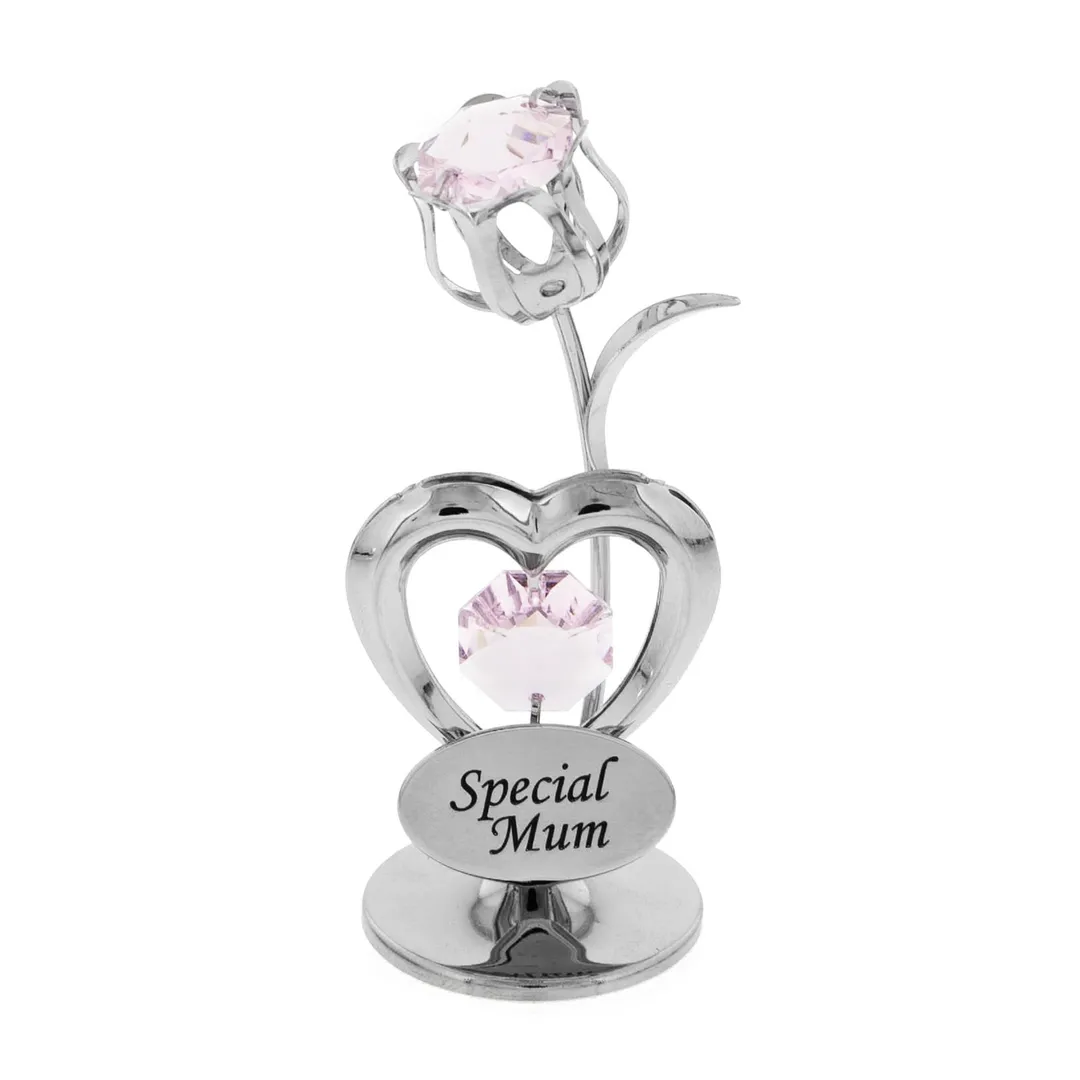"Special Mum" Heart & Tulip Decoration