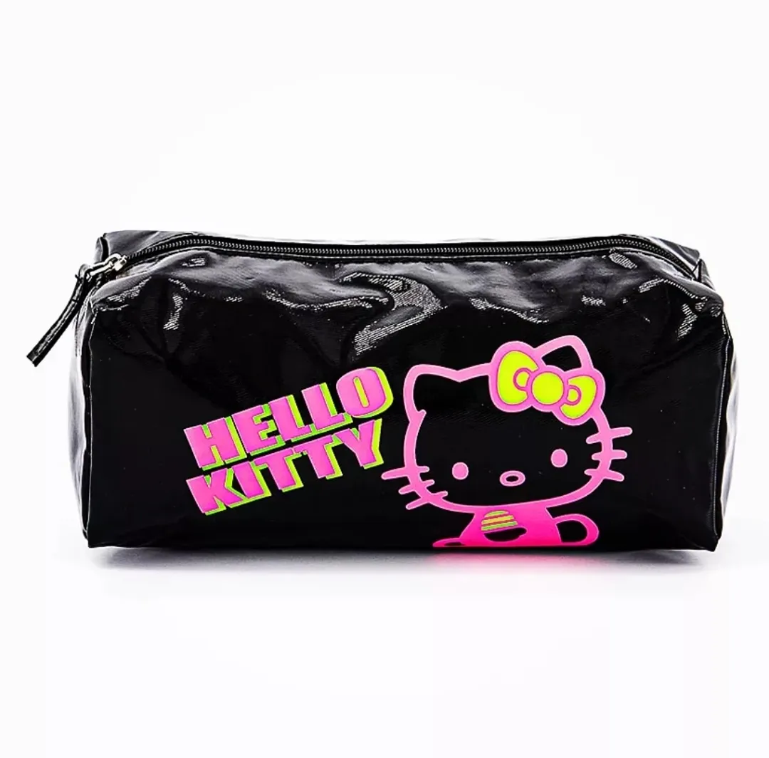 Hello Kitty Pouch - Black Neon
