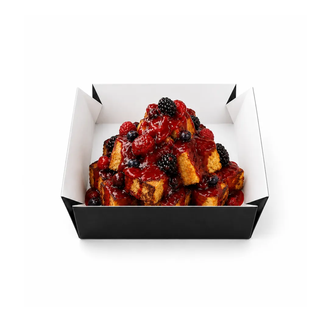 Mixed Berries French Toast