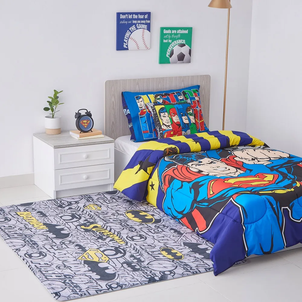 Batman & Superman Carpet 160 x 120 cm