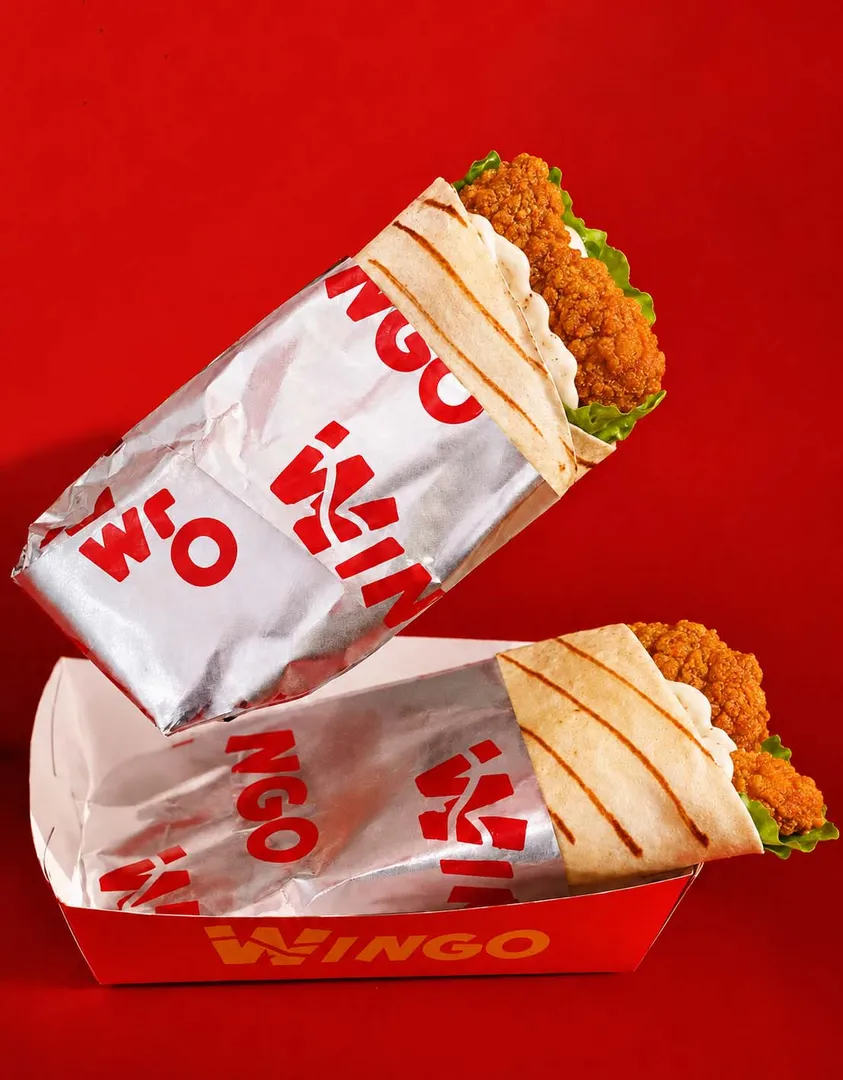 Peri Peri Fried Tenders Wrap