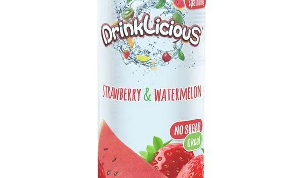 Drinklicious Strawberry & Watermelon No Sugar 315 Ml