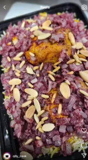 مسخن دجاج مع رز