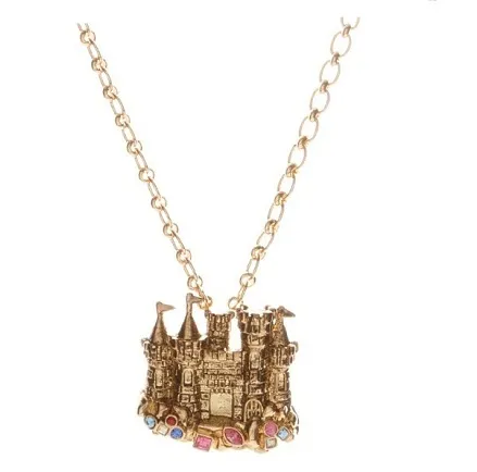 Disney Couture - Rare Sand Castle Necklace