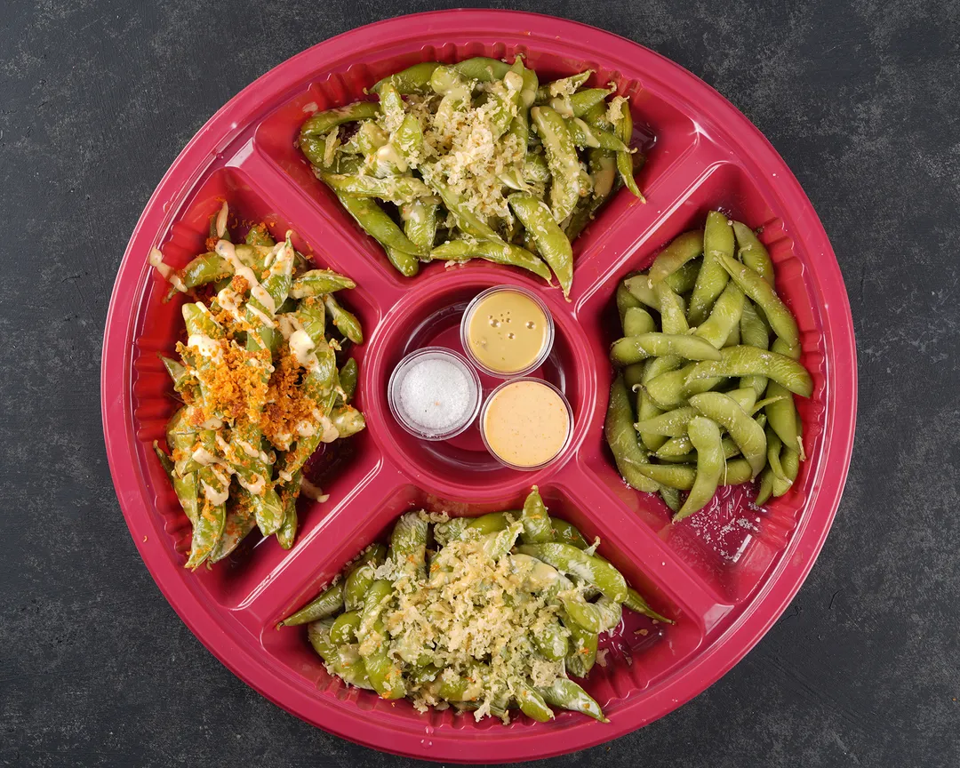 EDAMAME PARTY PLATTER