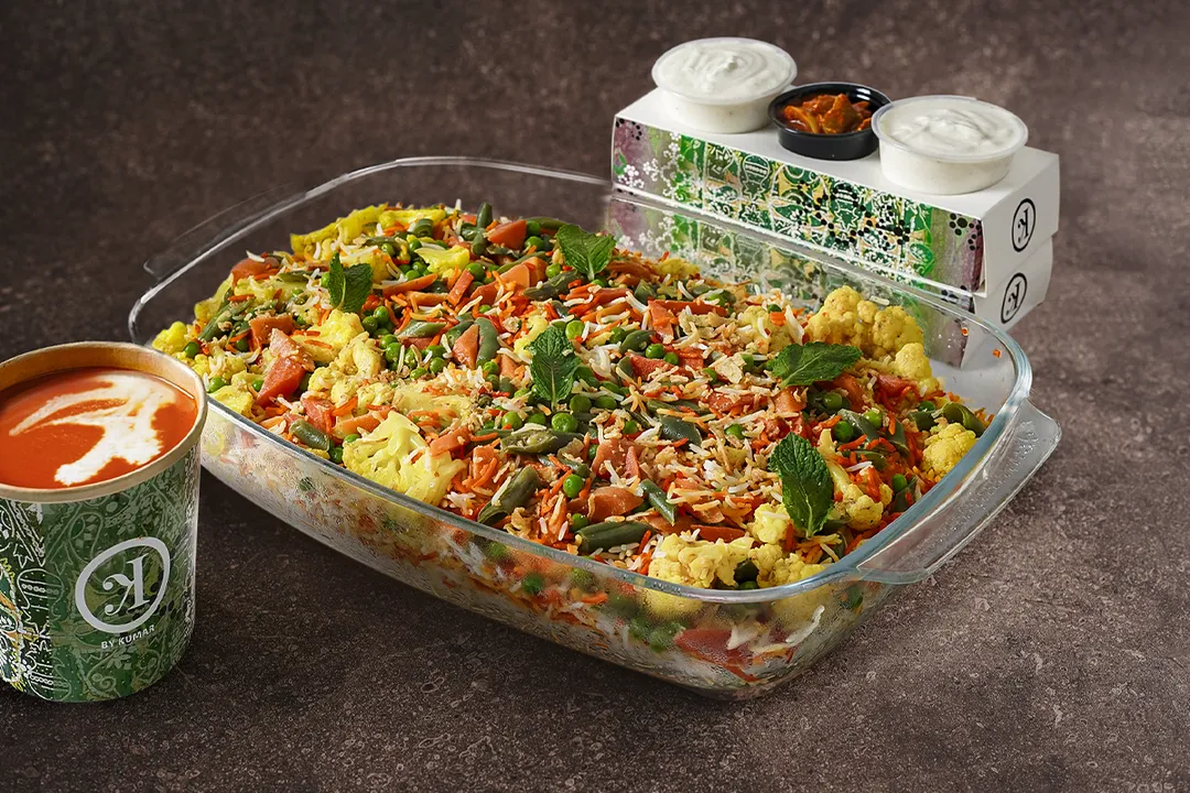 Vegetable Biryani (4 Persons)