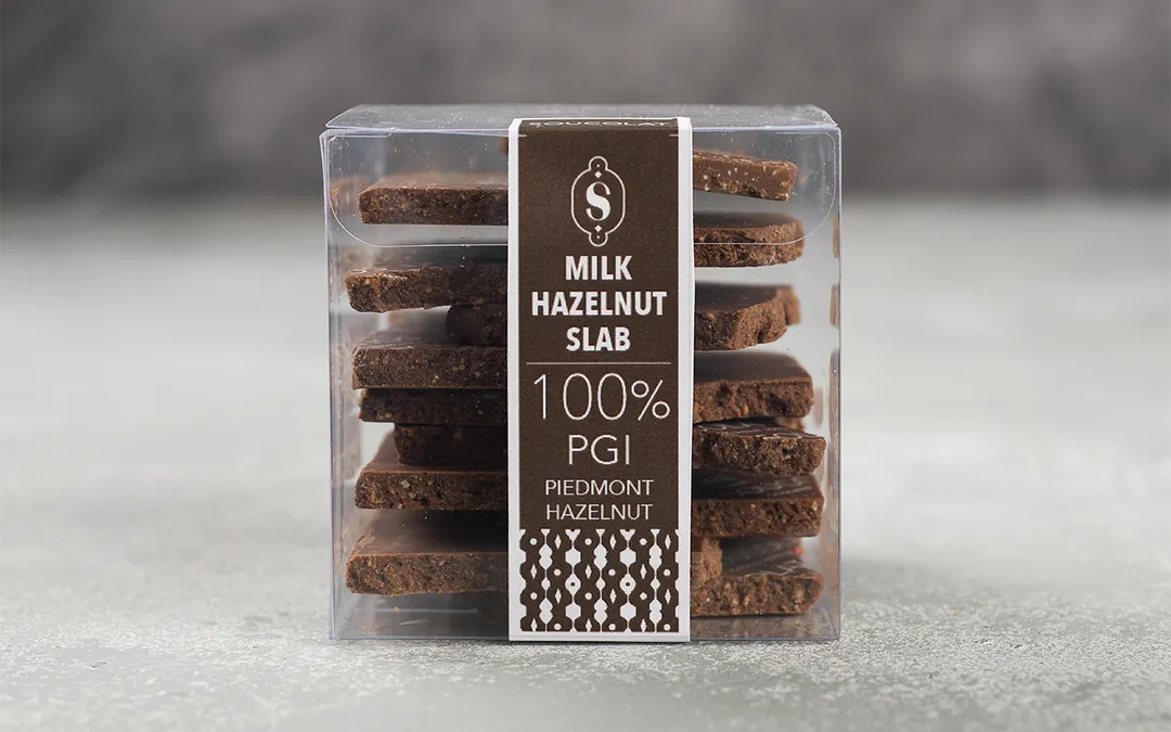 Milk Hazelnut Slab - Box 180g