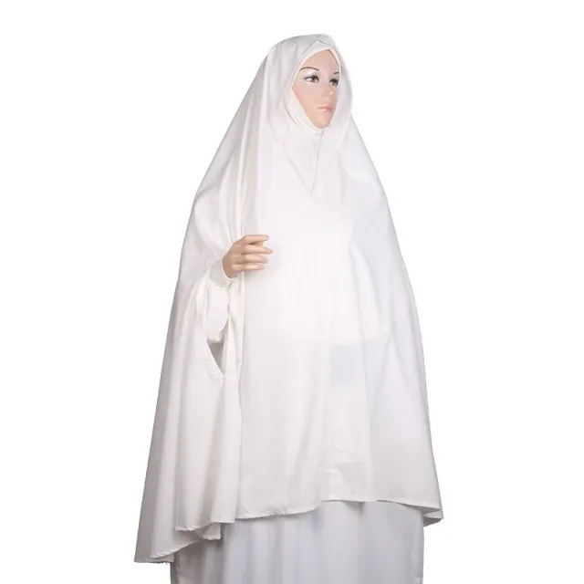 الناعم ٥ قطع (عباية) أبيض
