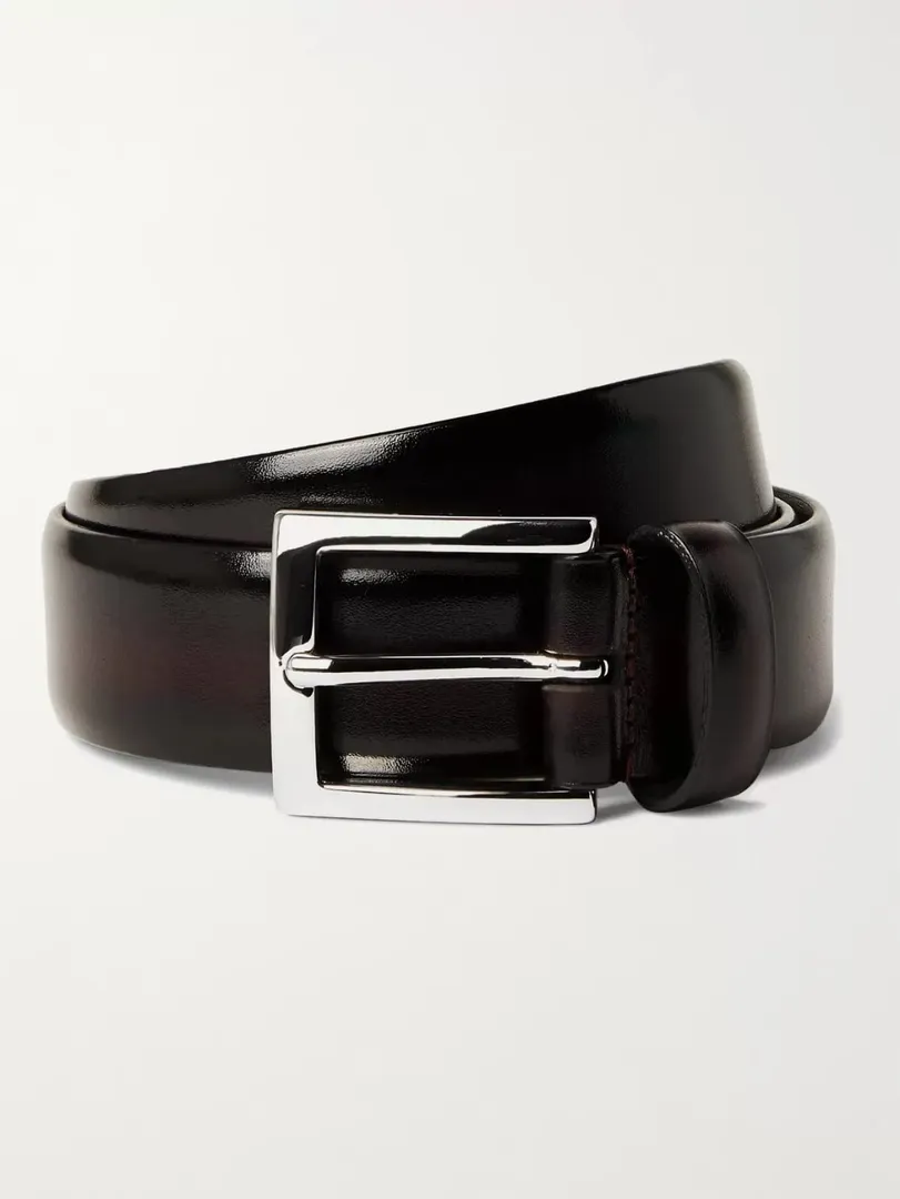 Anderson'S - 3Cm Burnished Leather Belt