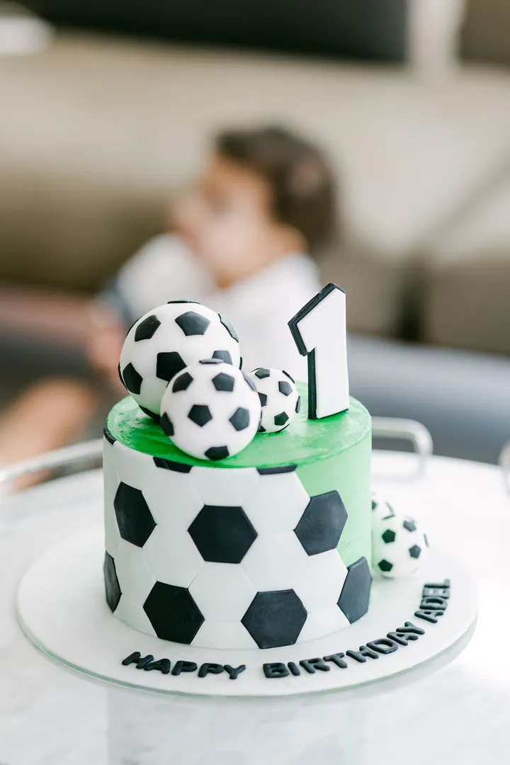 Soccer Ball Cake