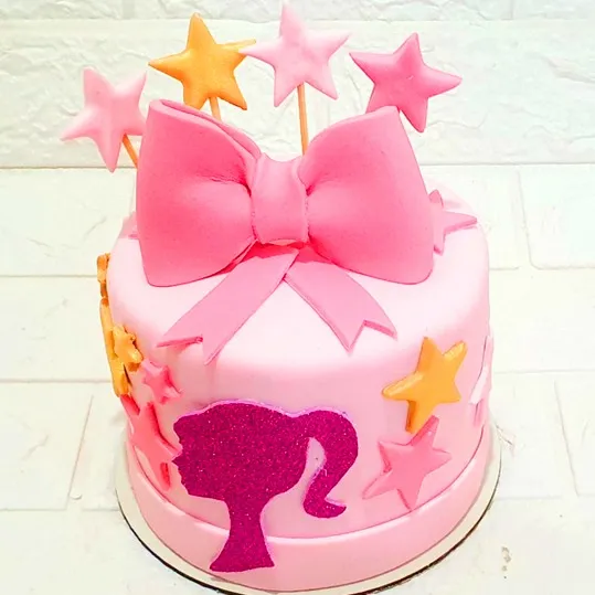 barbie cake 01