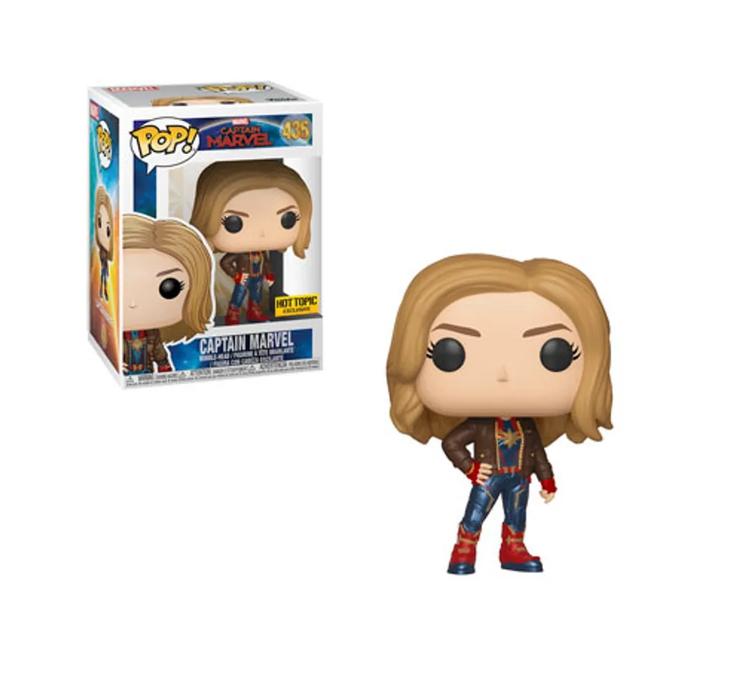 Funko POP! Captain Marvel In Jacket Figure