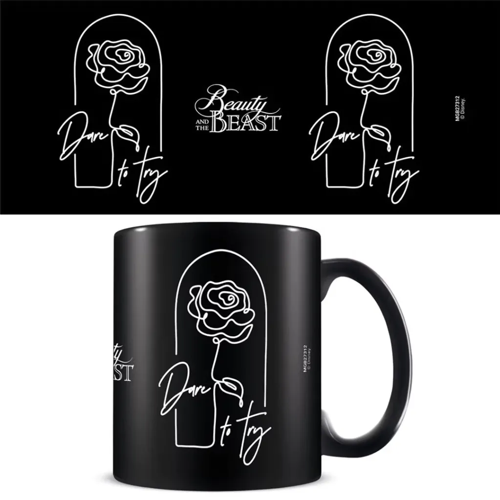 Disney Beauty & The Beast Mug (Dare To Try)