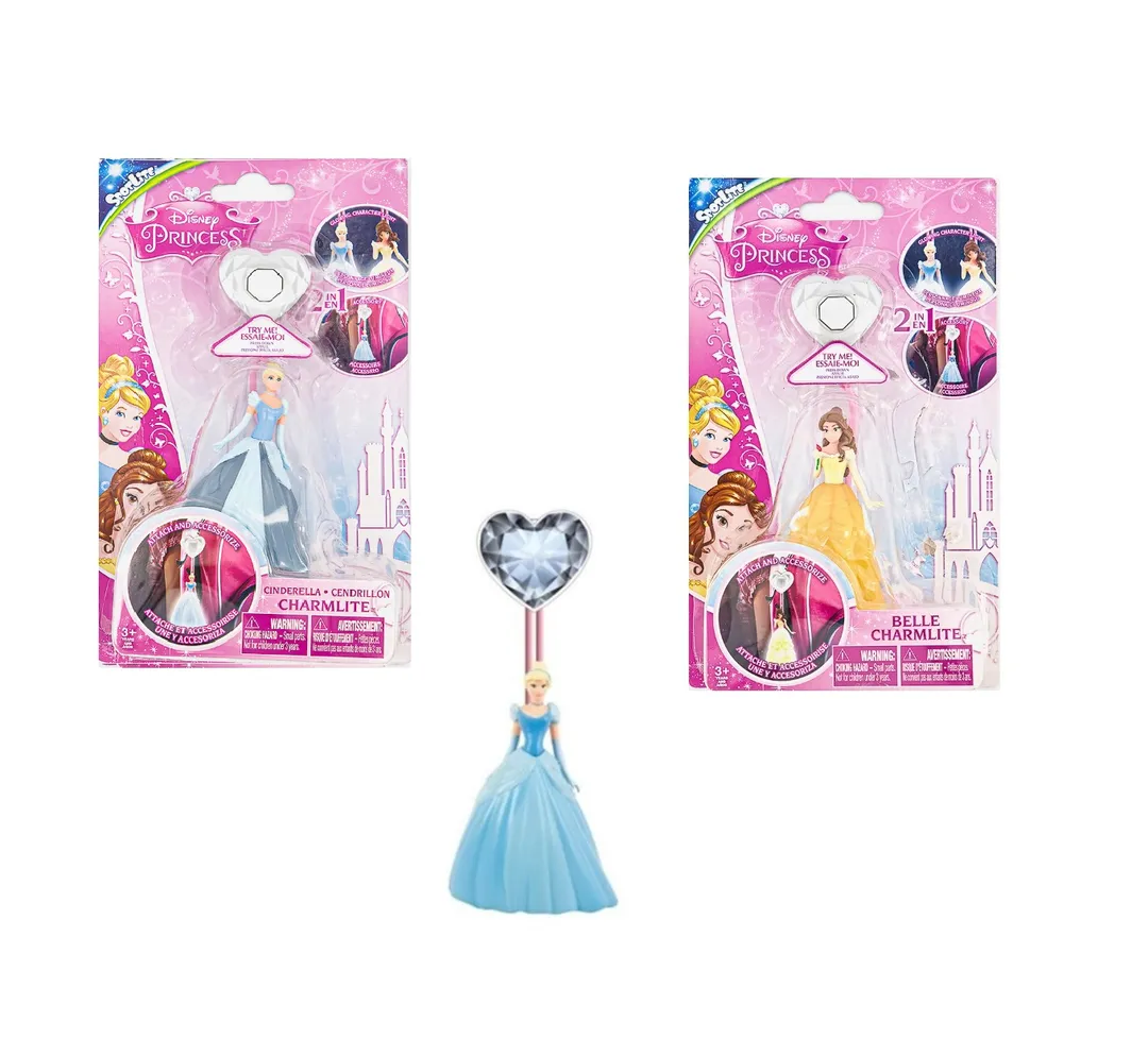 Disney Princess Charm Light Clip-On Figure - Available 2 Characters