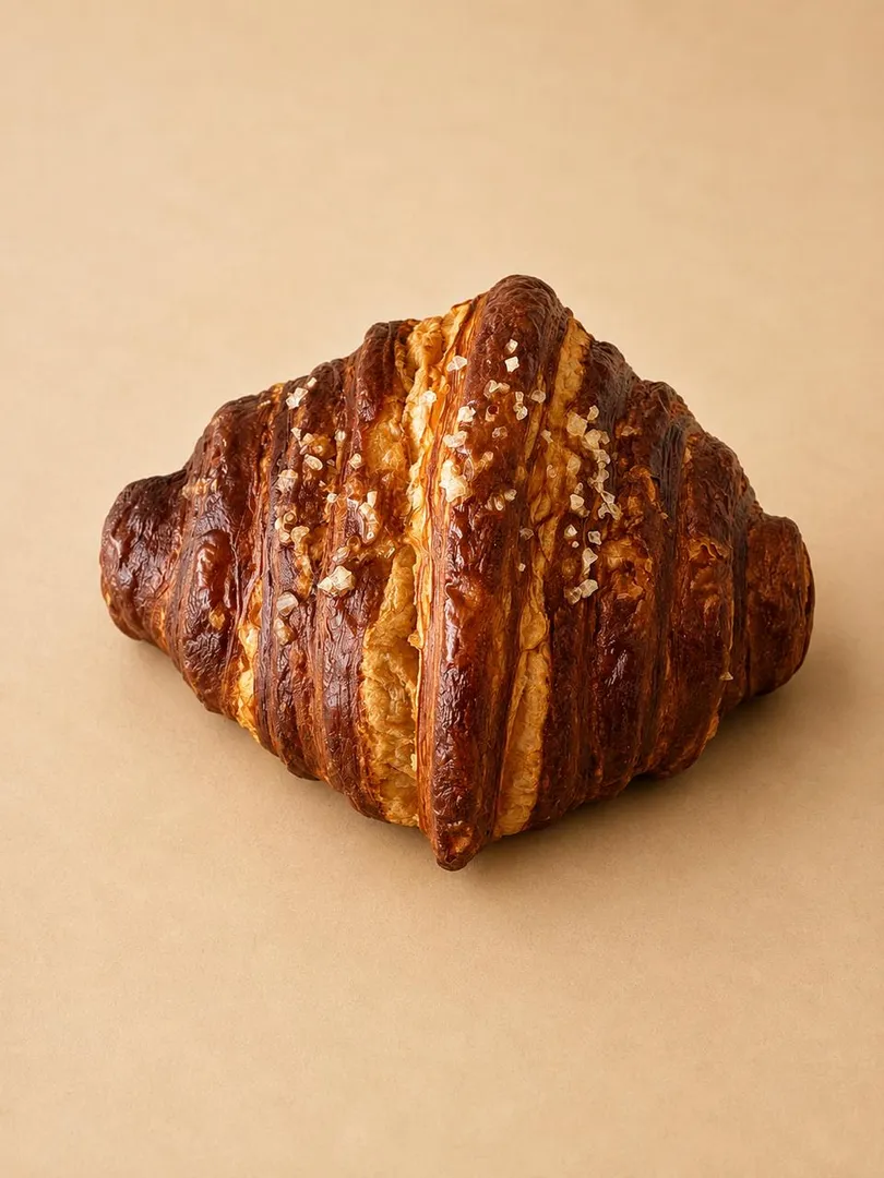Cream Cheese & Thyme Pretzel Croissant