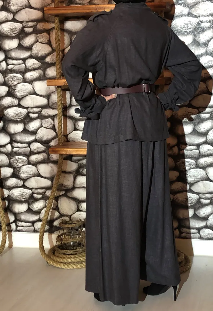 Linen set (pants + jacket)