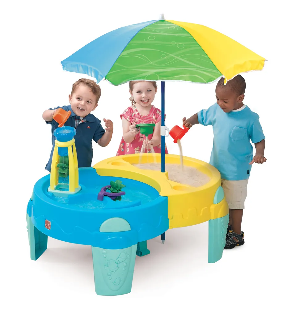Shady Oasis Sand & Water Play Table