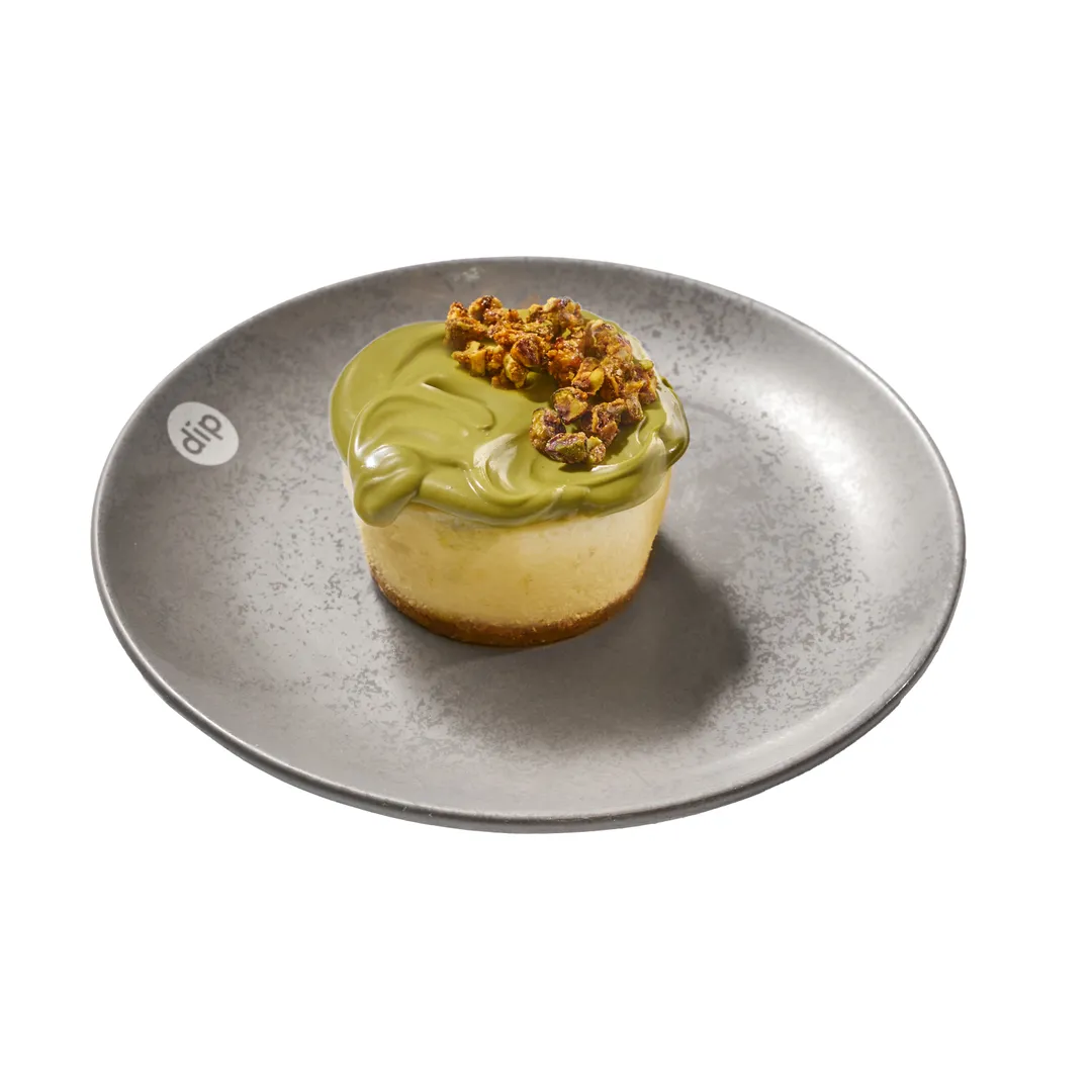 Pistachio cheesecake
