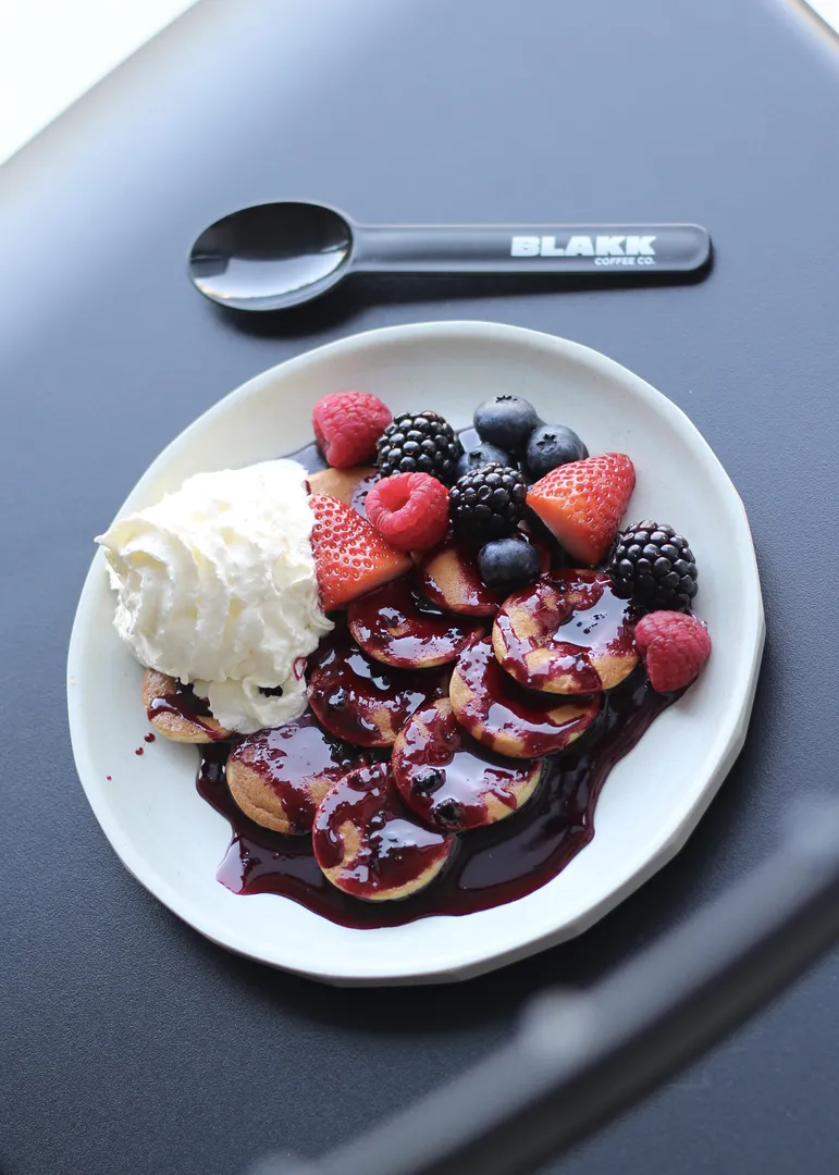 Four Berries Pancakes
