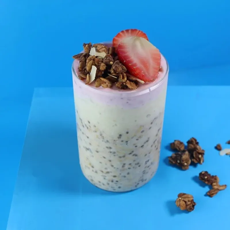 Strawberry Oat Granola and Protein