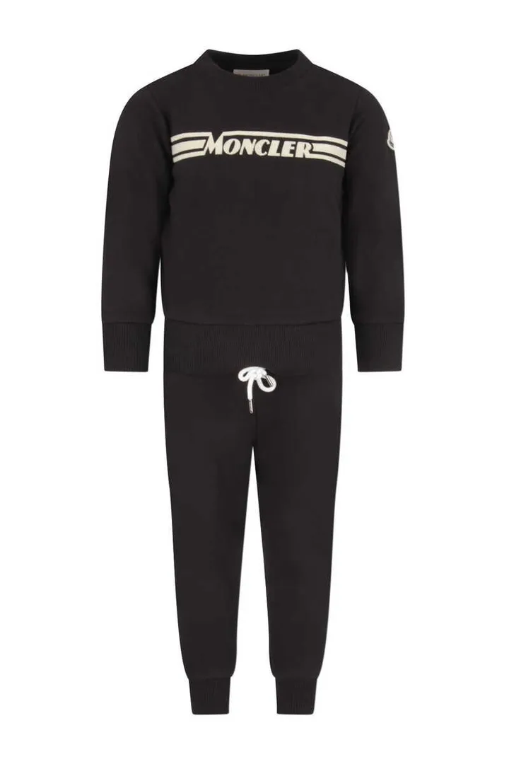 Moncler- Logo Sweatshirt And Track Pants Set