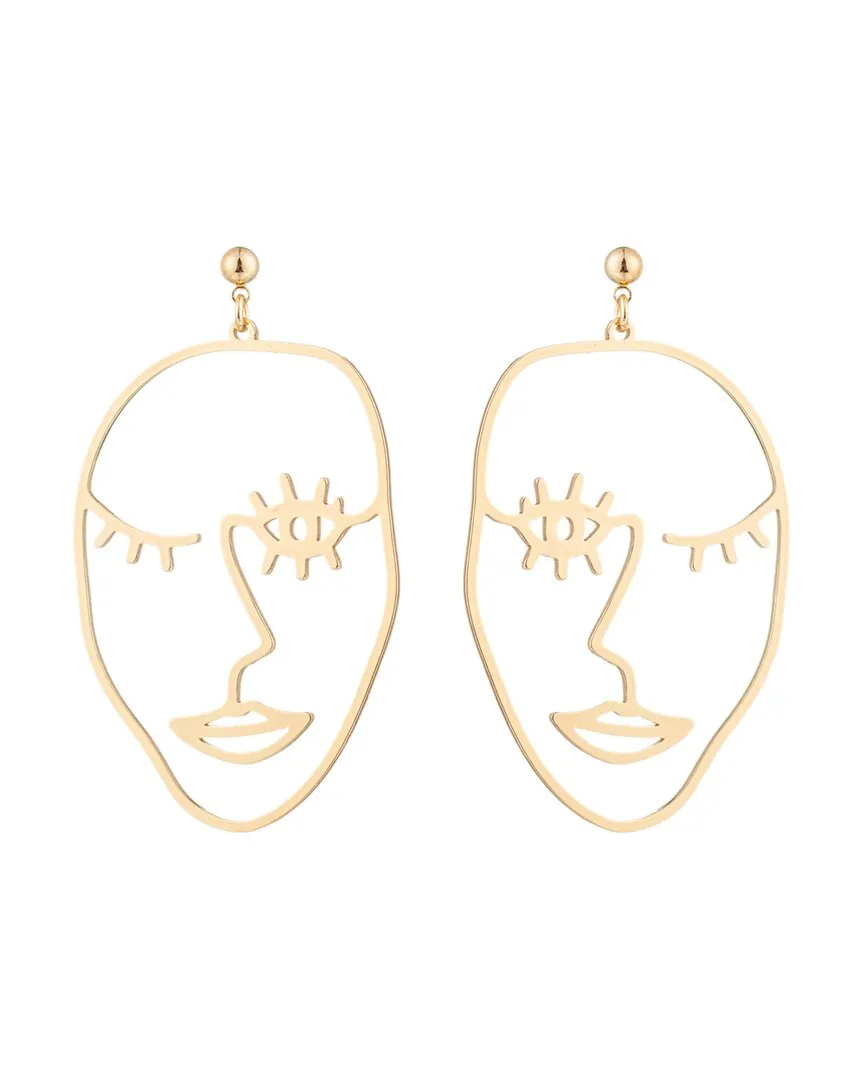 Eye Candy LA - Face Drop Earrings
