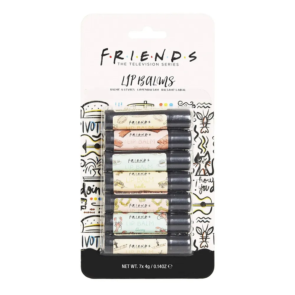 Friends 7 Day Flavored Lip Balms